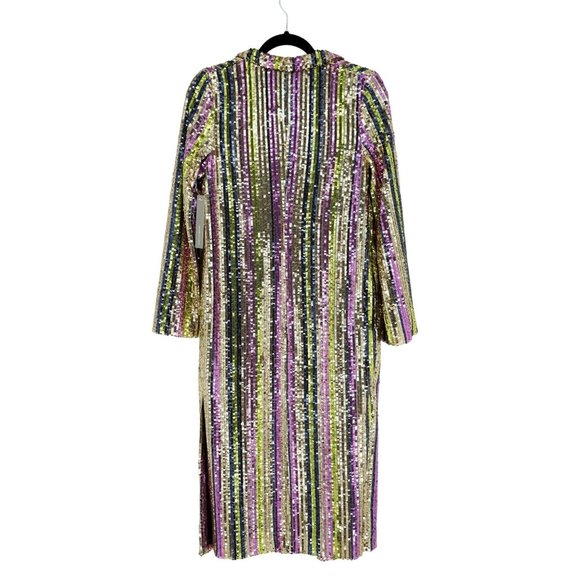 Anthropologie Vilagallo Anita Sequined Duster Jacket - Picture 10 of 11